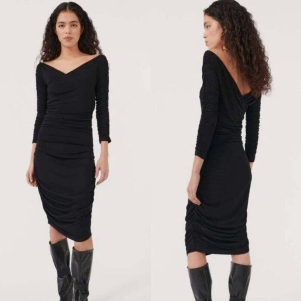 Baum Und Pferdgarten NWT Jelisa Midi Dress Size L